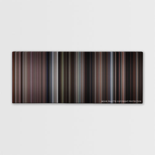 The Deer Hunter color palette canvas print: thousands of thin vertical stripes of color