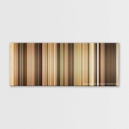 Get the Gringo color palette canvas print: thousands of thin vertical stripes of color