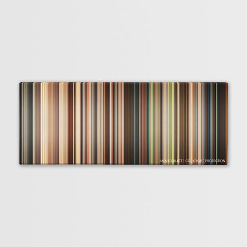 Marie Antoinette color palette canvas print: thousands of thin vertical stripes of color