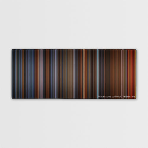 Alien3 color palette canvas print: thousands of thin vertical stripes of color