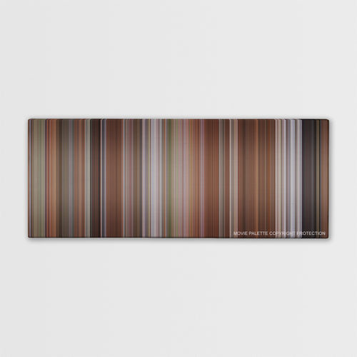 Liar Liar color palette canvas print: thousands of thin vertical stripes of color