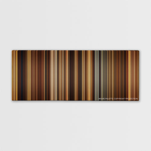 Prince of Persia: The Sands of Time color palette canvas print: thousands of thin vertical stripes of color