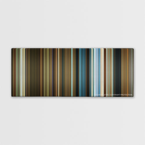 1408 color palette canvas print: thousands of thin vertical stripes of color