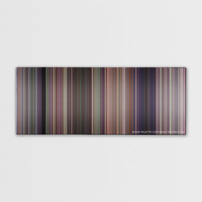 Meet the Fockers color palette canvas print: thousands of thin vertical stripes of color