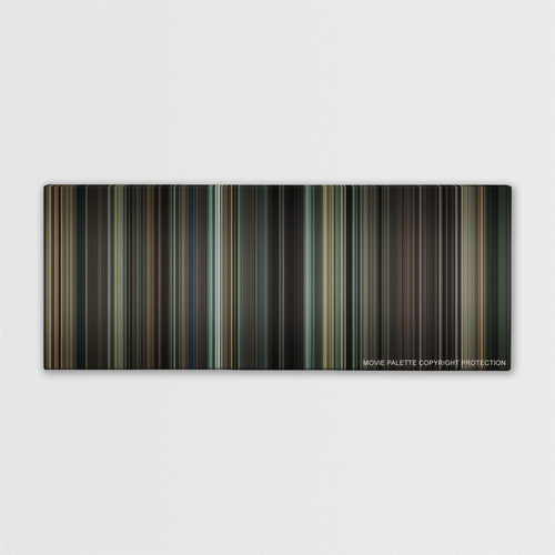 Changeling color palette canvas print: thousands of thin vertical stripes of color