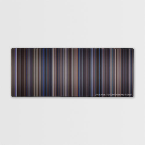 Enemy of the State color palette canvas print: thousands of thin vertical stripes of color