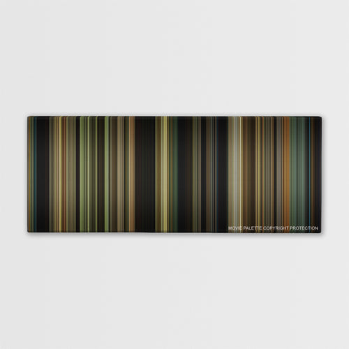 Lawless color palette canvas print: thousands of thin vertical stripes of color