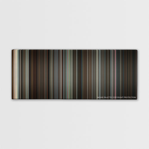 Valkyrie color palette canvas print: thousands of thin vertical stripes of color