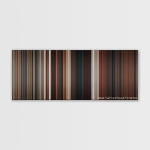 The Tourist color palette canvas print: thousands of thin vertical stripes of color