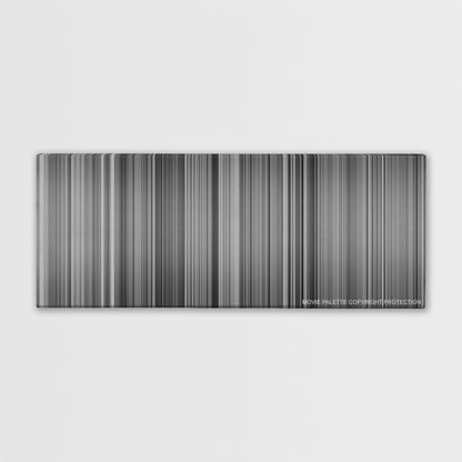 Modern Times color palette canvas print: thousands of thin vertical stripes of color