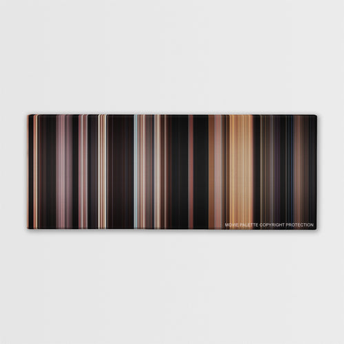 Ben-Hur color palette canvas print: thousands of thin vertical stripes of color