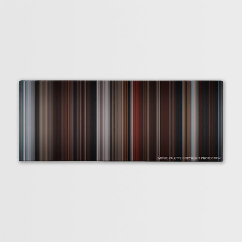 Fifty Shades of Grey color palette canvas print: thousands of thin vertical stripes of color