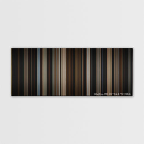 The Big Sick color palette canvas print: thousands of thin vertical stripes of color