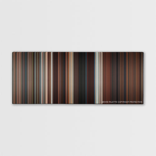 Safe House color palette canvas print: thousands of thin vertical stripes of color