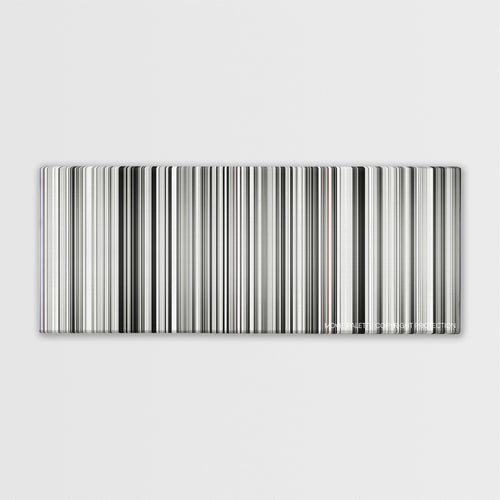 Persepolis color palette canvas print: thousands of thin vertical stripes of color