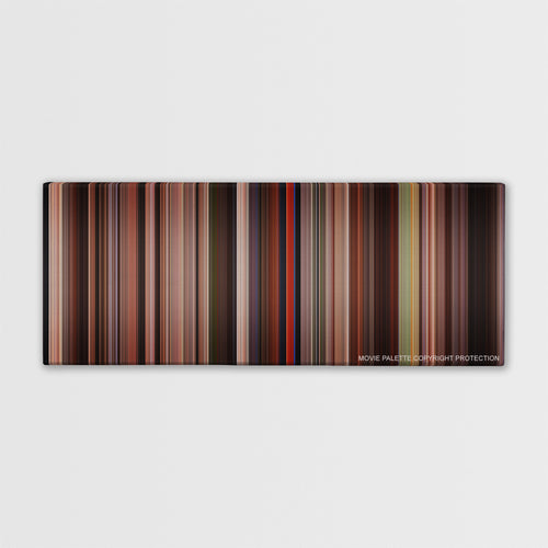 Spartacus color palette canvas print: thousands of thin vertical stripes of color