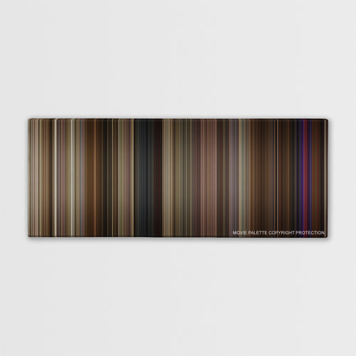 Silver Linings Playbook color palette canvas print: thousands of thin vertical stripes of color