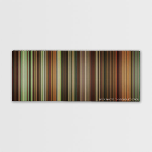 Finding Neverland color palette canvas print: thousands of thin vertical stripes of color
