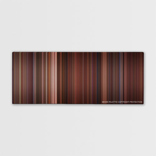 A Few Good Men color palette canvas print: thousands of thin vertical stripes of color