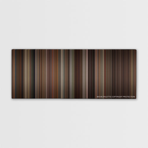 Big Daddy color palette canvas print: thousands of thin vertical stripes of color