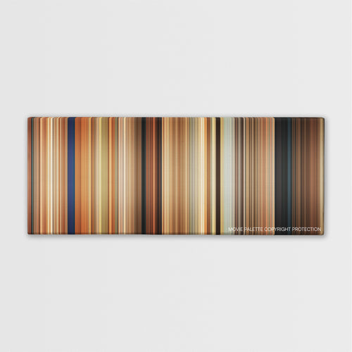 Killers color palette canvas print: thousands of thin vertical stripes of color