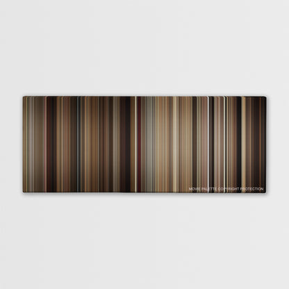 Chef color palette canvas print: thousands of thin vertical stripes of color