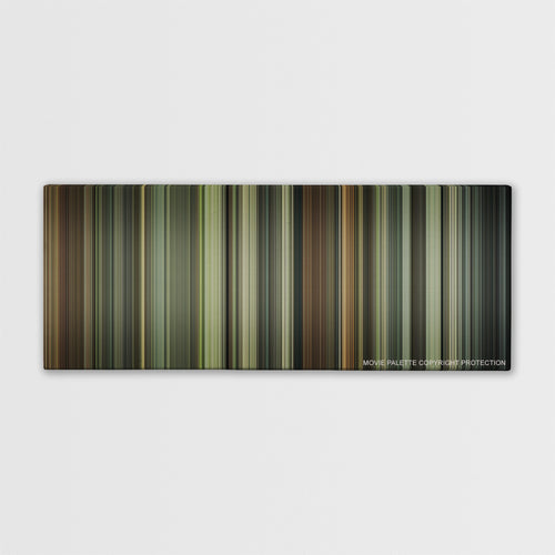 The Boy in the Striped Pajamas color palette canvas print: thousands of thin vertical stripes of color
