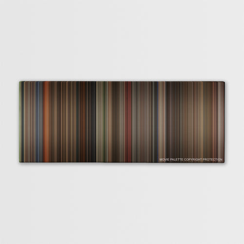Labyrinth color palette canvas print: thousands of thin vertical stripes of color