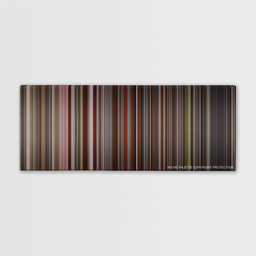 Barry Lyndon color palette canvas print: thousands of thin vertical stripes of color