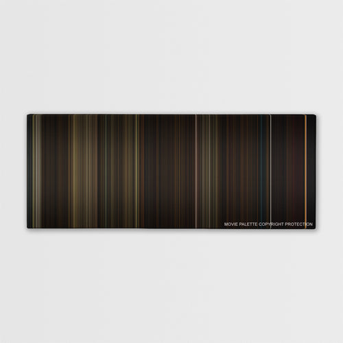 Mother! color palette canvas print: thousands of thin vertical stripes of color