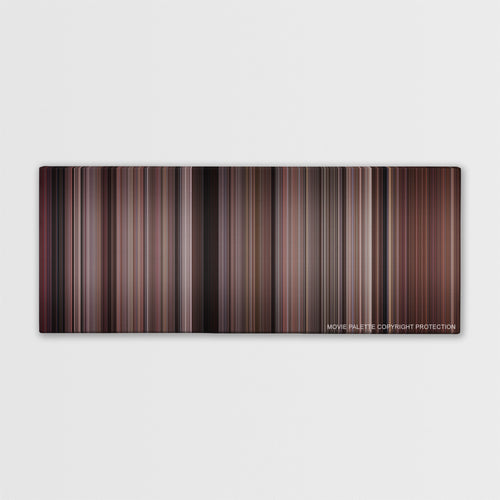 Rocky II color palette canvas print: thousands of thin vertical stripes of color