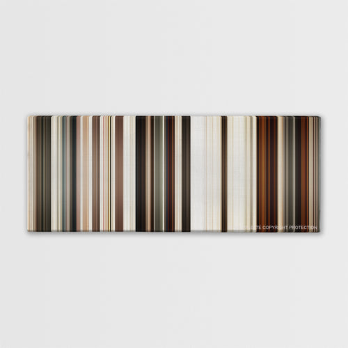 Jarhead movie barcode canvas print, the whole film as stripes of color