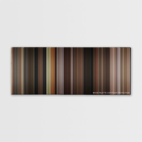 Dogma color palette canvas print: thousands of thin vertical stripes of color