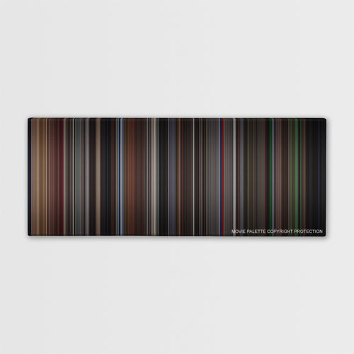 Vertigo color palette canvas print: thousands of thin vertical stripes of color