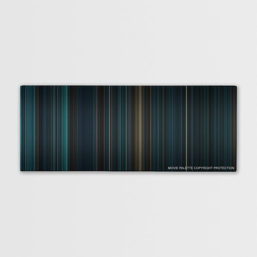 Underworld: Evolution color palette canvas print: thousands of thin vertical stripes of color