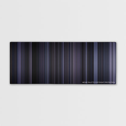 The Raid: Redemption color palette canvas print: thousands of thin vertical stripes of color