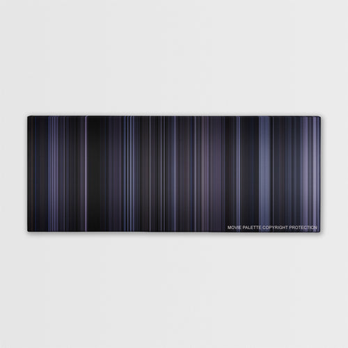 The Raid: Redemption color palette canvas print: thousands of thin vertical stripes of color