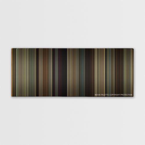 The Heat color palette canvas print: thousands of thin vertical stripes of color