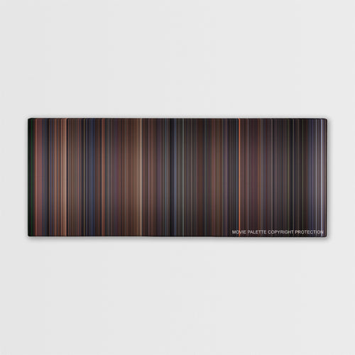 Air Force One color palette canvas print: thousands of thin vertical stripes of color