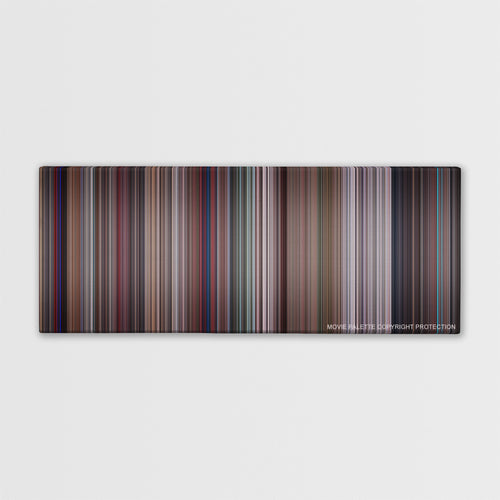 Live and Let Die color palette canvas print: thousands of thin vertical stripes of color