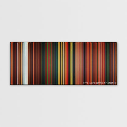 Anastasia color palette canvas print: thousands of thin vertical stripes of color