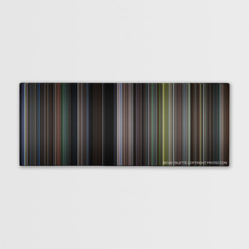 Secret Window color palette canvas print: thousands of thin vertical stripes of color