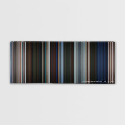 Pirates of the Caribbean: The Curse of the Black Pearl color palette: the whole film as vertical stripes of color on canvas