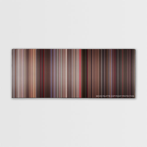 Ghostbusters II color palette canvas print: thousands of thin vertical stripes of color