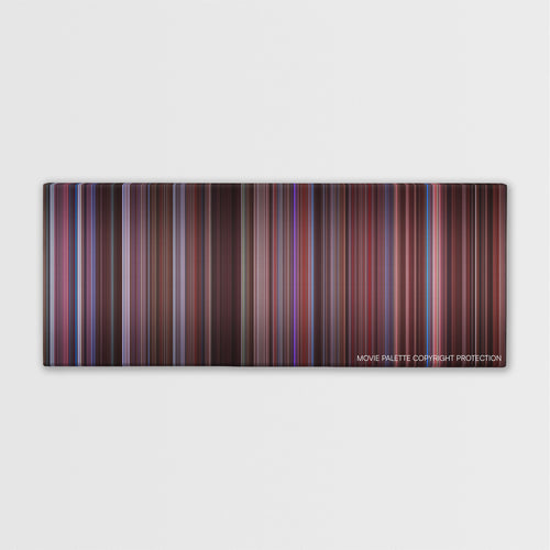 Secretary color palette canvas print: thousands of thin vertical stripes of color