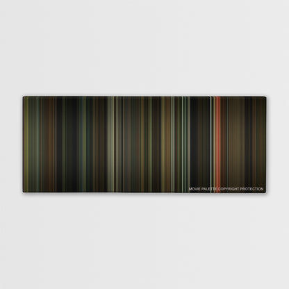 The Twilight Saga: New Moon color palette canvas print: thousands of thin vertical stripes of color