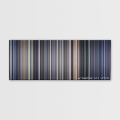 Robocop 2 color palette canvas print: thousands of thin vertical stripes of color