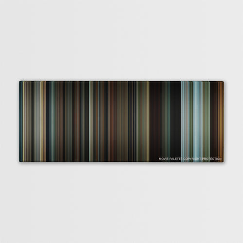 The Twilight Saga: Eclipse color palette canvas print: thousands of thin vertical stripes of color