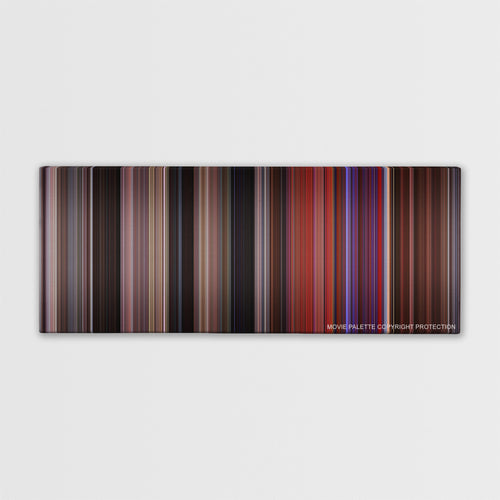 Carrie color palette canvas print: thousands of thin vertical stripes of color