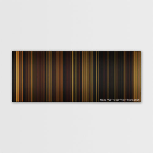 The Illusionist color palette canvas print: thousands of thin vertical stripes of color